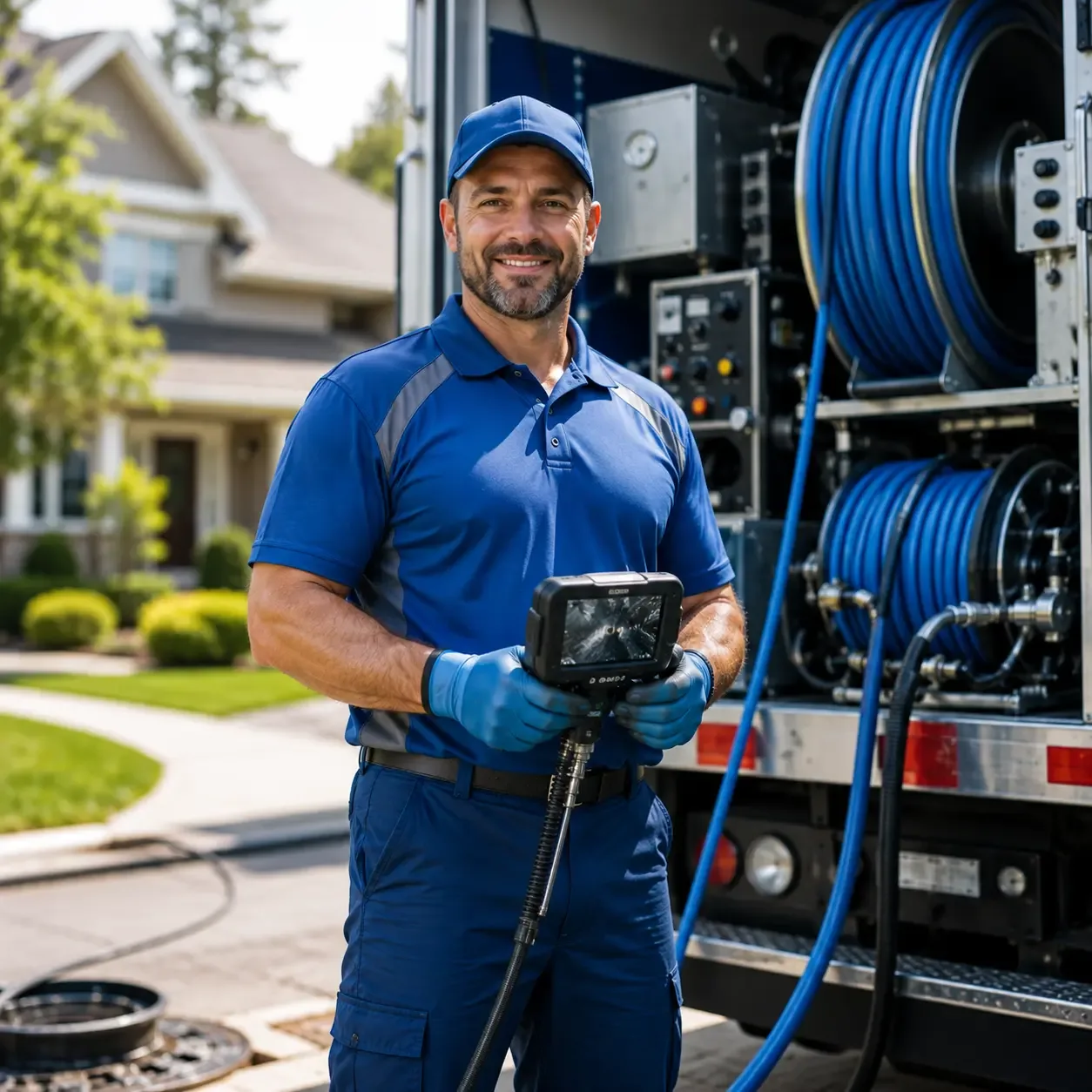 Local outdoor drain cleaning specialists in New Lothrop, MI